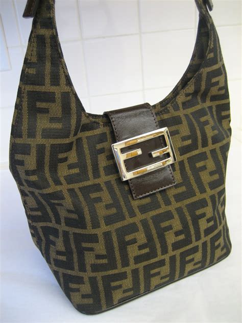 fendi suede zucca bag|Fendi vintage zucca shoulder bag.